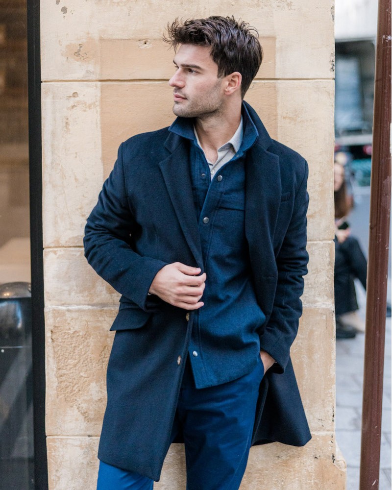 Manteaux et blousons pour homme, vestes de luxe